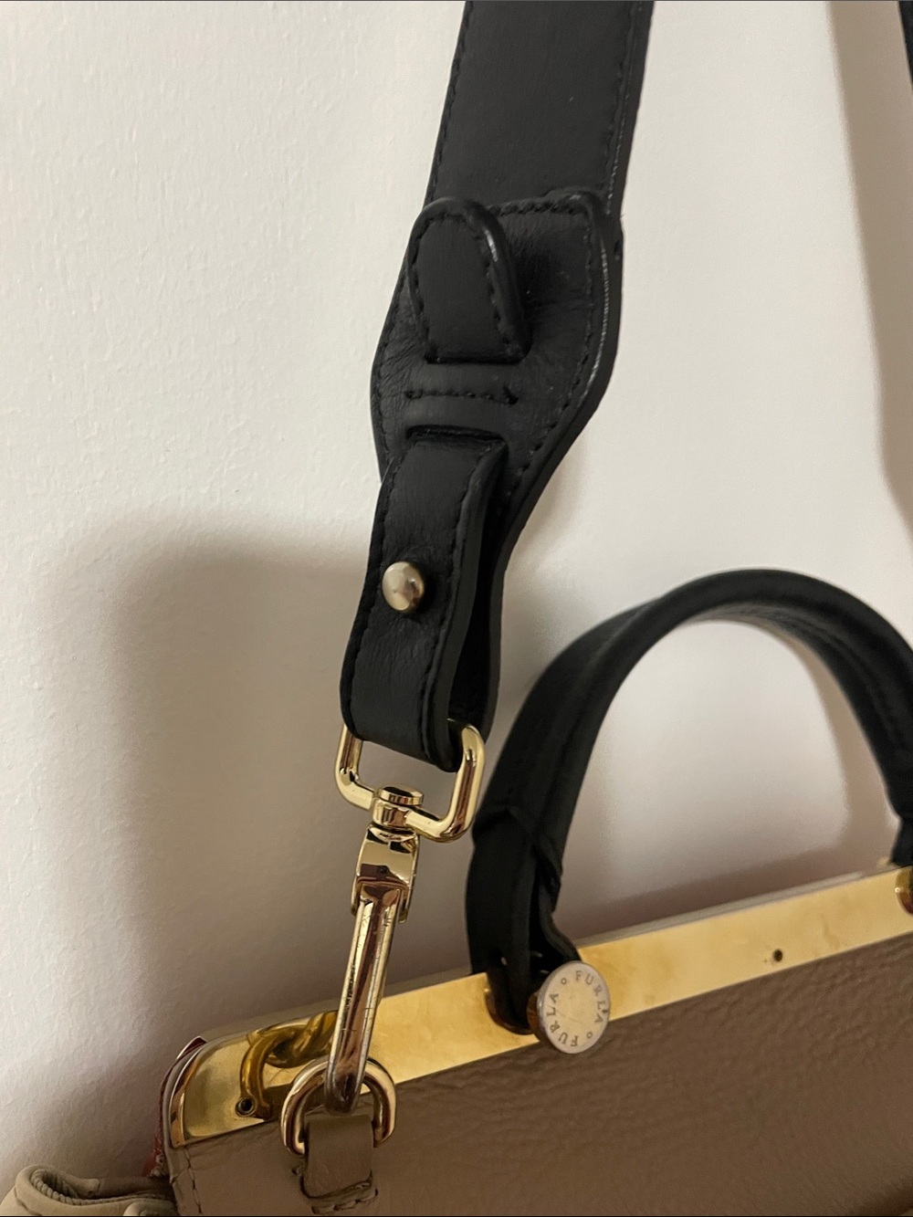 Furla Cortina Leather Multicolour Bag - Picture 5 of 8